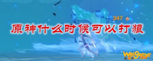 原神什么时候可以打狼