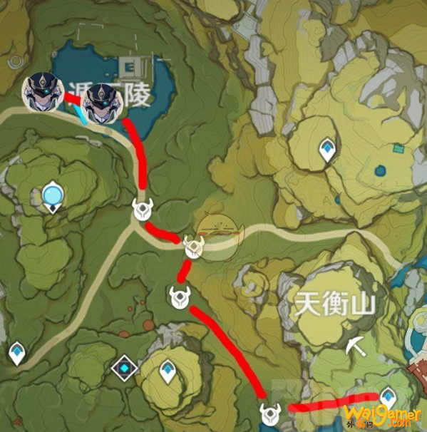 原神盗宝团成员分布图