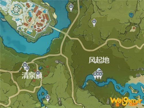 原神风晶蝶在哪抓