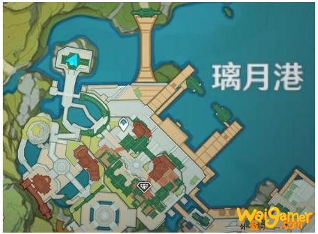 原神七七的药店在哪