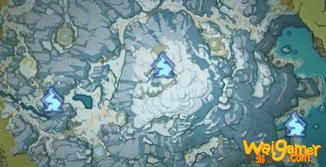 原神雪山三个标记是什么意思