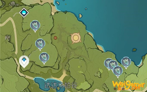 原神晶核哪里多