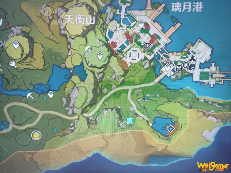 原神野外矿工在哪