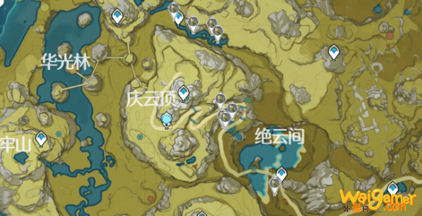 原神金鱼草哪里多_金鱼草在哪