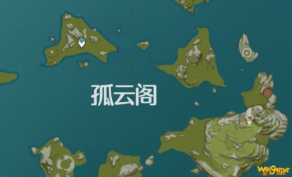 原神孤云阁华丽宝箱位置在哪