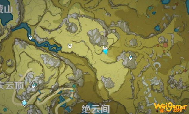 原神1.1版本宝箱刷新分布图