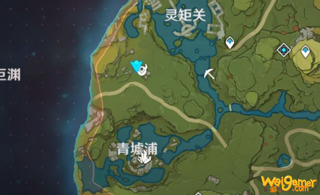 原神1.1版本宝箱刷新分布图
