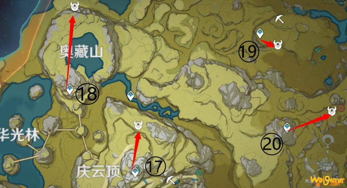 原神1.1版本30分钟高效打金路线 原神短时打金路线攻略