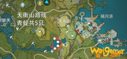 原神青蛙哪里最多 青蛙在哪里抓刷新点一览
