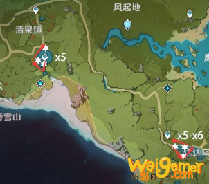 原神青蛙哪里最多 青蛙在哪里抓刷新点一览