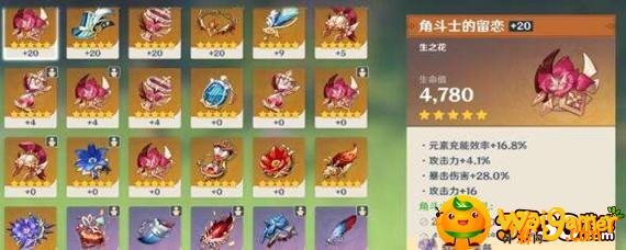 原神四星圣遗物可以分解吗