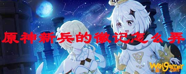 原神中新兵的徽记在哪里获得