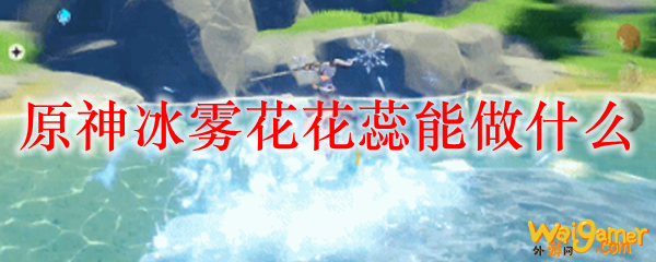 原神冰雾花花蕊能做什么