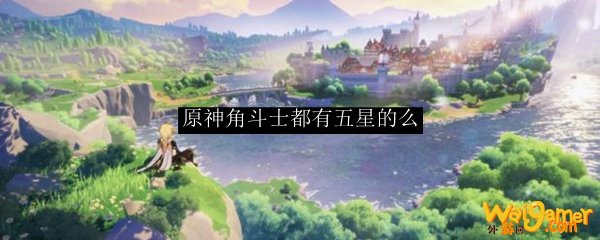 原神角斗士都有五星的么