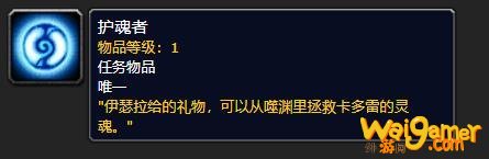  《魔兽世界》护魂者有什么用