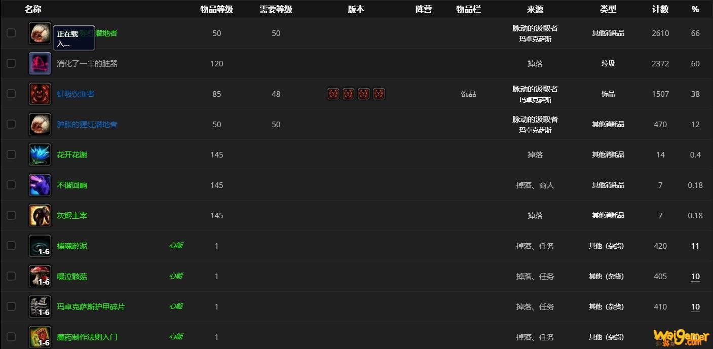 《魔兽世界》脉动的汲取者哪里刷