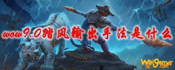 魔兽世界9.0踏风输出手法是什么