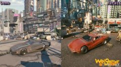 《赛博朋克2077》PC版与2018年E3演示对比：光影、细节的全面提升